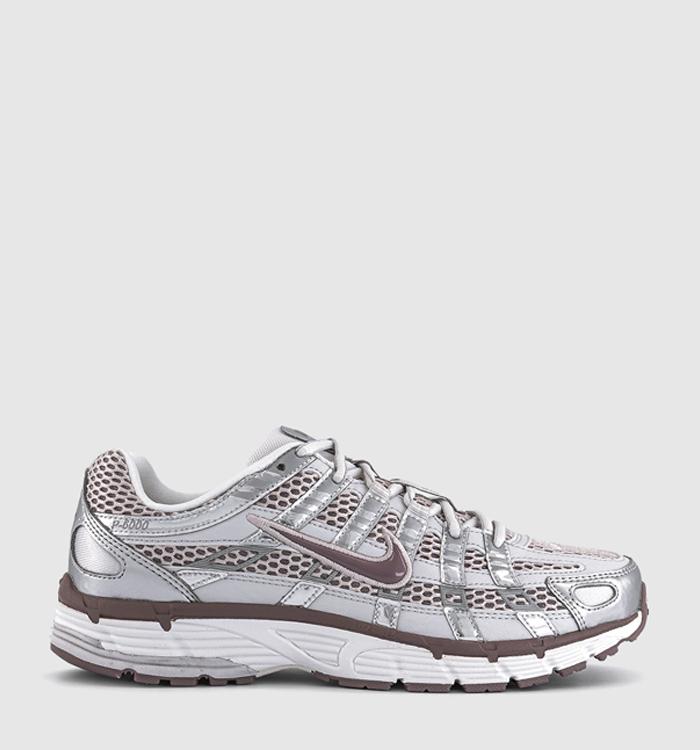 Nike P-6000 Trainers Platinum Violet Taupe Grey Vast Grey