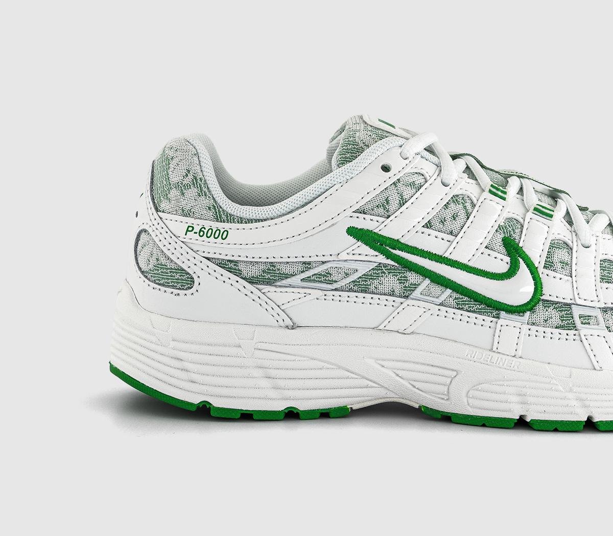 NikeP-6000 TrainersSummit White Summit White Kelly Green