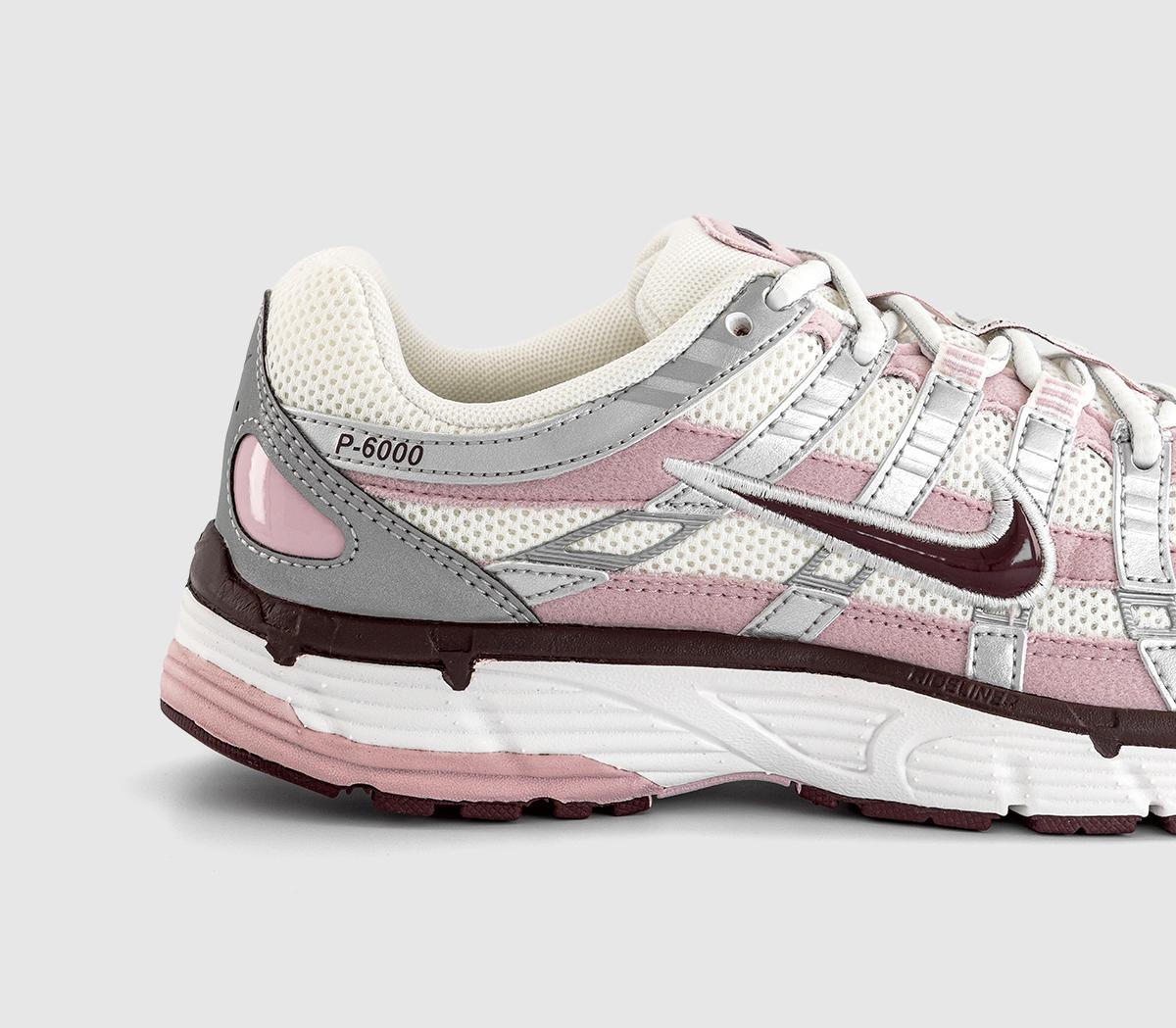 nike p 6000 white grey