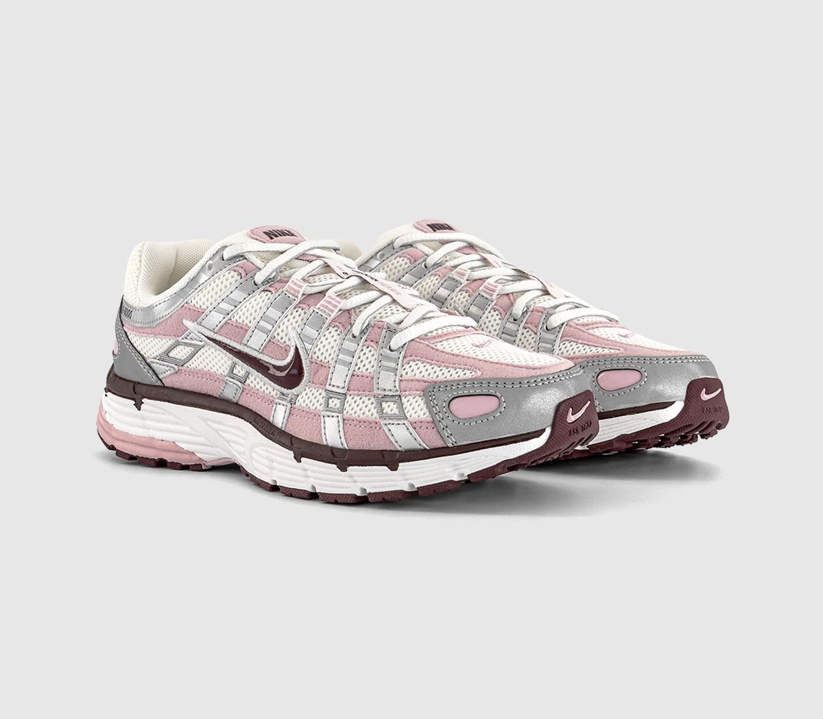 nike p 6000 pink silver