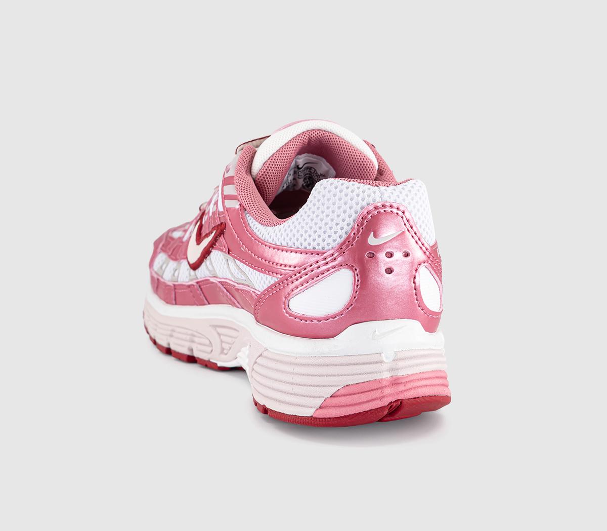 NikeP-6000 TrainersPink Summit White Silt Red Peony Team Crimson