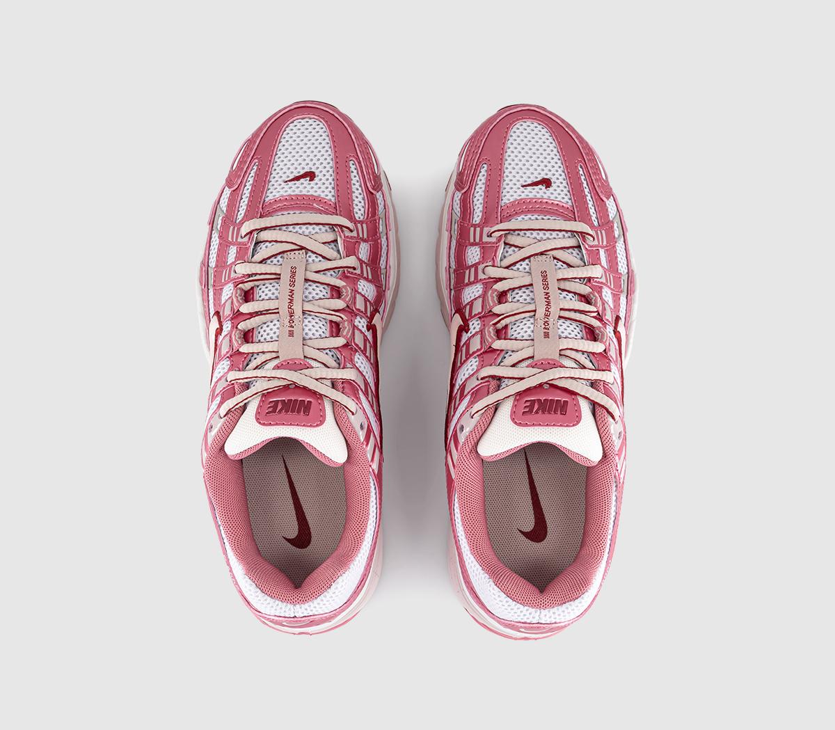 NikeP-6000 TrainersPink Summit White Silt Red Peony Team Crimson