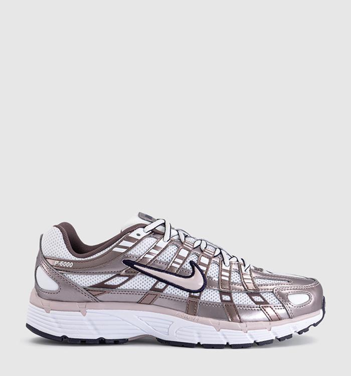 Nike P-6000 Trainers White Purple Dynasty Light Violet Ore