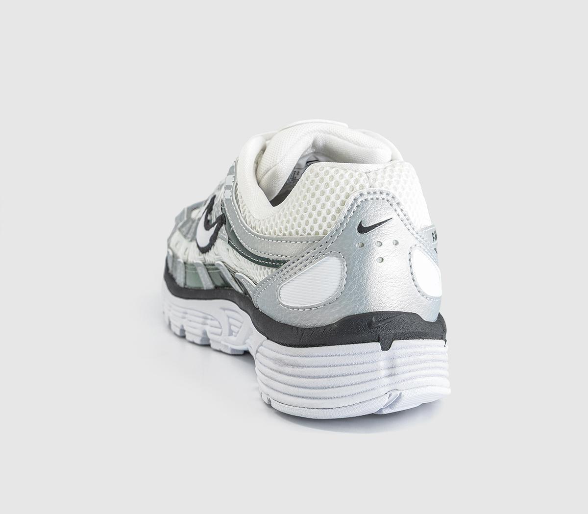 NikeP-6000 TrainersWhite White Off White Dk Smoke Grey