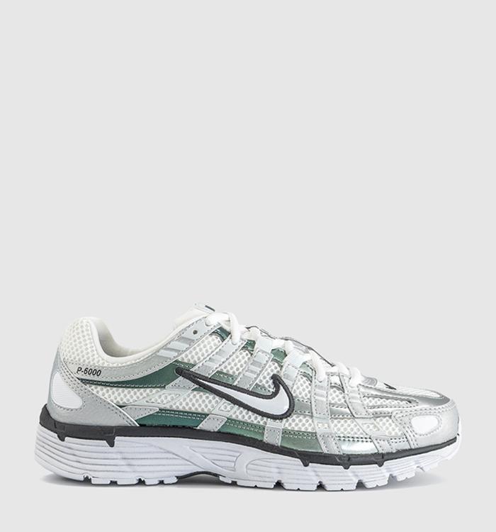 Nike P-6000 Trainers White White Off White Dk Smoke Grey