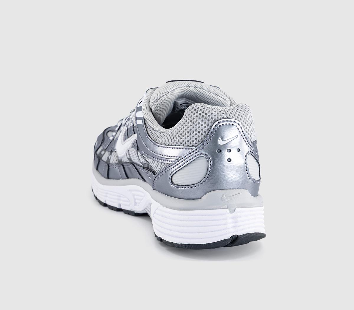 NikeP-6000 TrainersGrey Fog White Metallic Cool Grey Cool Grey