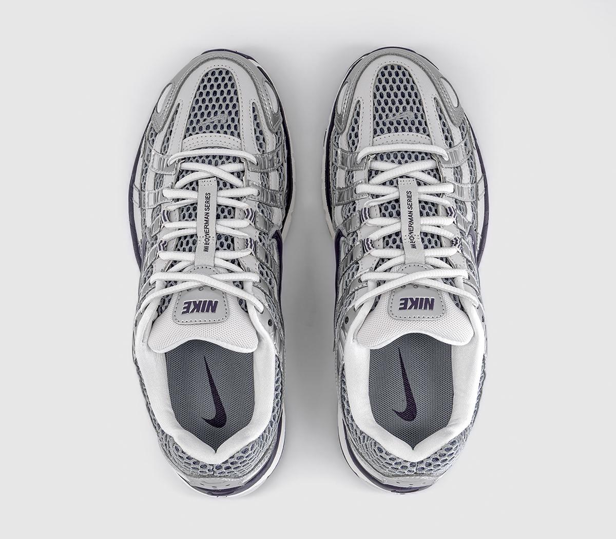 NikeP-6000 TrainersVast Grey Dark Raisin Metallic Silver