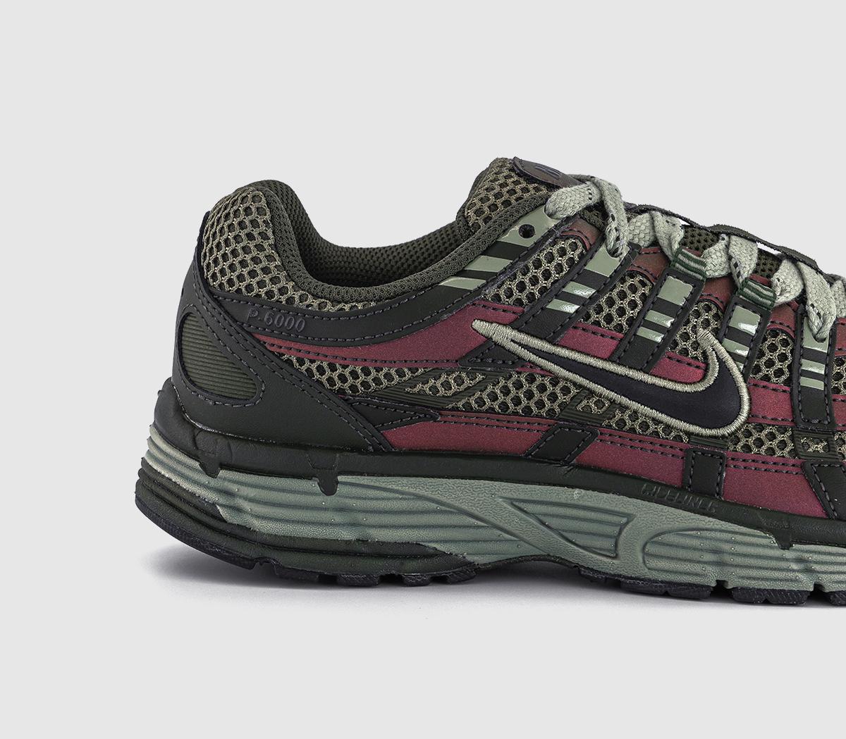 NikeP-6000 TrainersSequoia Black Cargo Khaki Light Army