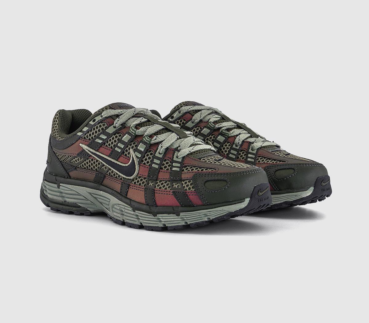 NikeP-6000 TrainersSequoia Black Cargo Khaki Light Army