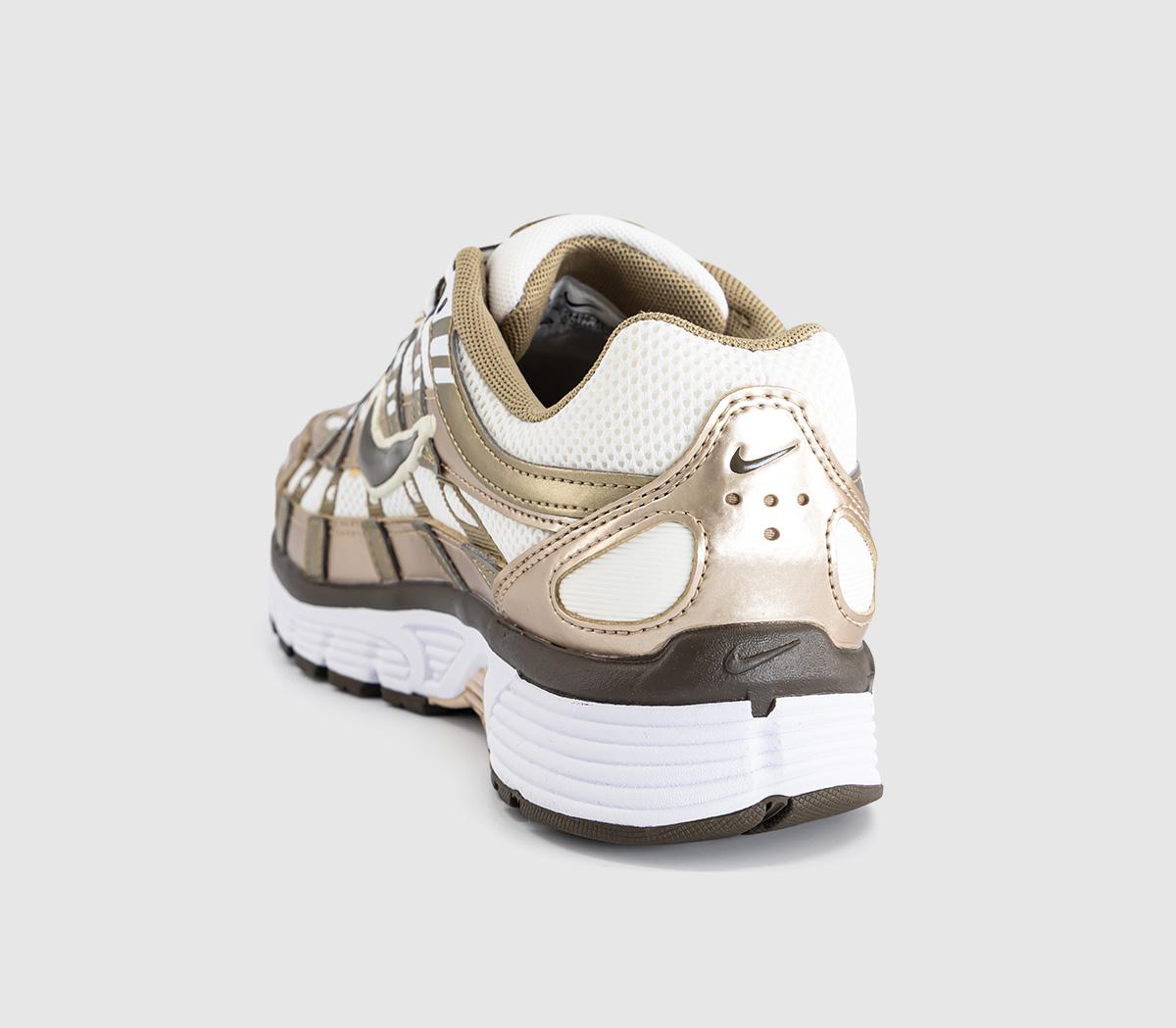 NikeP-6000 TrainersSail Dark Hazel Linen White