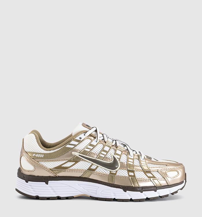 Nike P-6000 Trainers Sail Dark Hazel Linen White