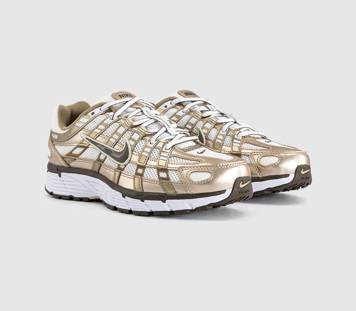 NikeP-6000 TrainersSail Dark Hazel Linen White