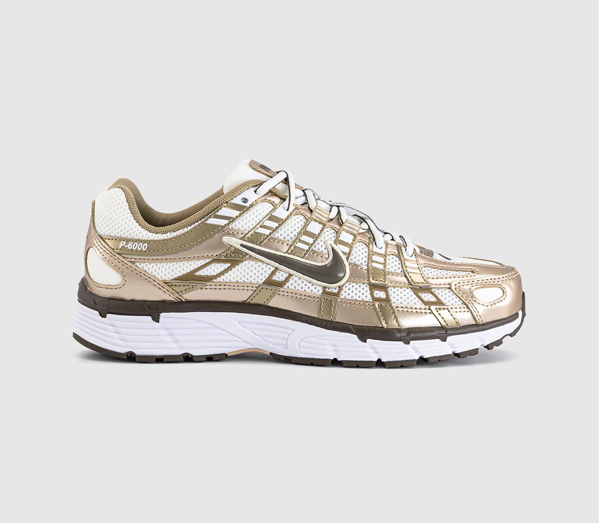 NikeP-6000 TrainersSail Dark Hazel Linen White