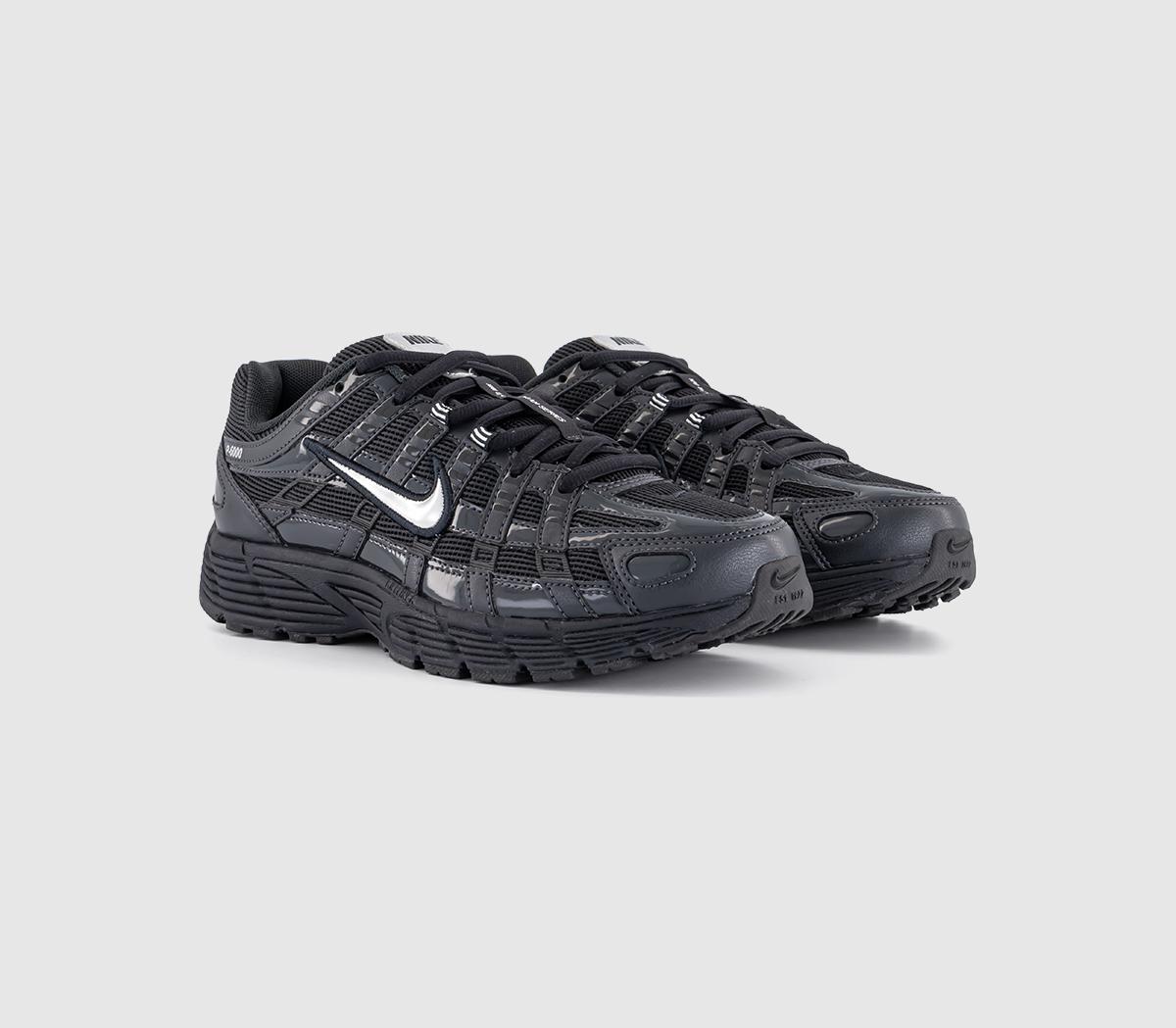 NikeP-6000 TrainersOff Noir Metallic Silver