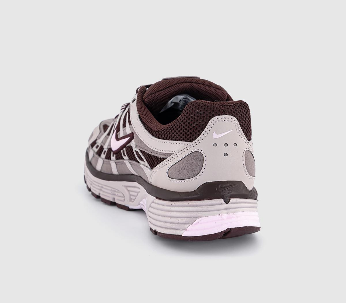 Nike P-6000 Trainers Nike P-6000 Trainers Burgundy Crush Pink Foam Taupe Grey