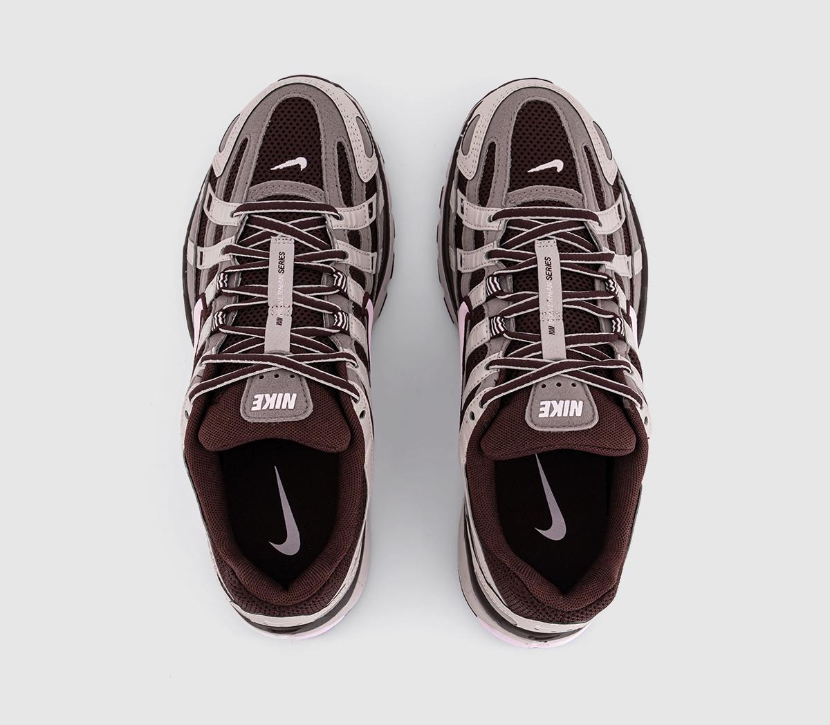Nike P-6000 Trainers Nike P-6000 Trainers Burgundy Crush Pink Foam Taupe Grey