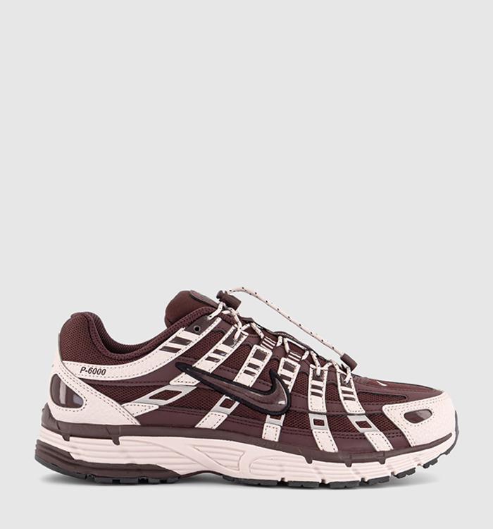 Nike P-6000 Trainers Silt Red Burgundy Crush Burgundy Ash