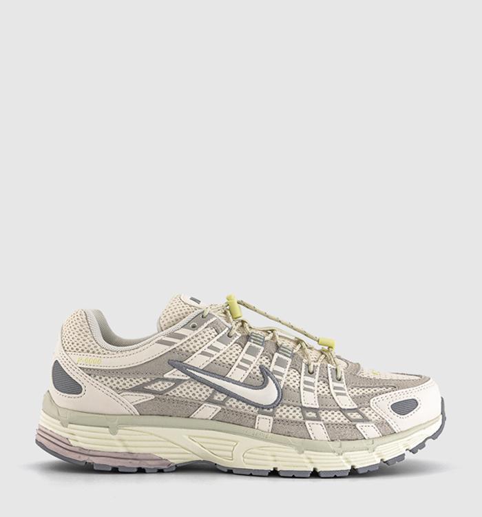 Nike P-6000 Trainers Light Bone Platinum Violet Cement Grey