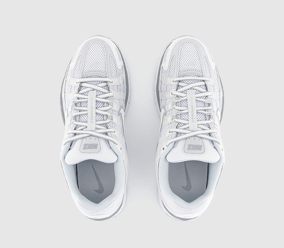 Nike P-6000 Trainers Nike P-6000 Trainers Matalic Summit White White Pure Platinum