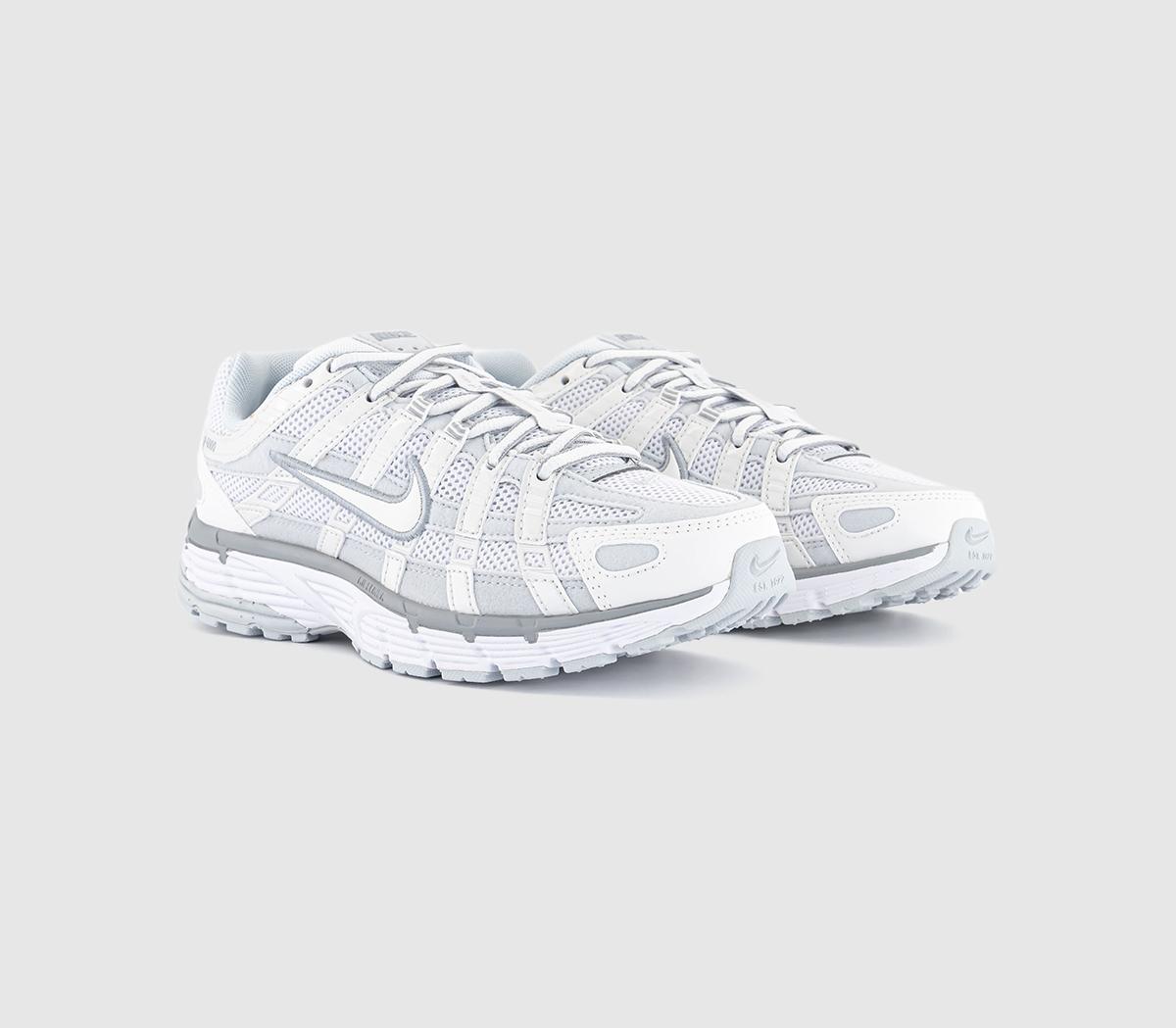 Nike P-6000 Trainers Nike P-6000 Trainers Matalic Summit White White Pure Platinum
