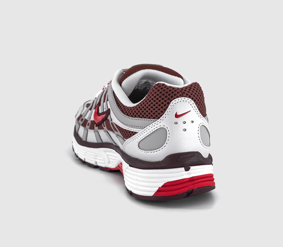 NikeP-6000 Trainers NikeP-6000 TrainersMetalic White Fire Red