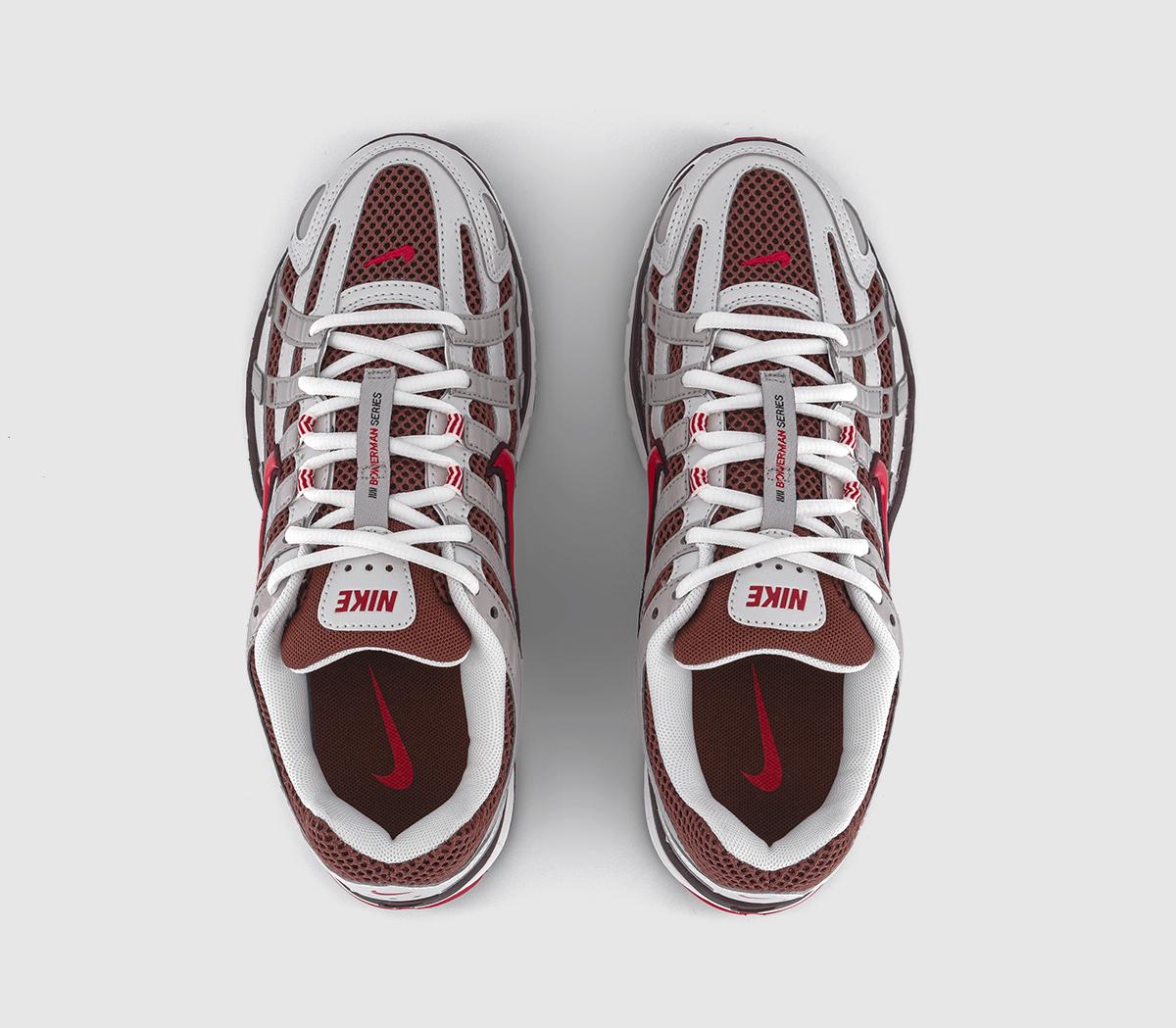 NikeP-6000 Trainers NikeP-6000 TrainersMetalic White Fire Red