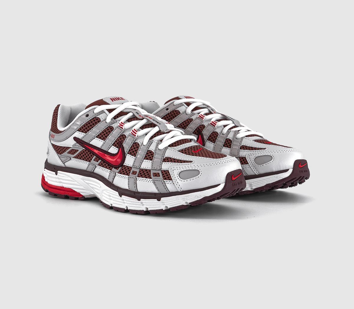 NikeP-6000 Trainers NikeP-6000 TrainersMetalic White Fire Red