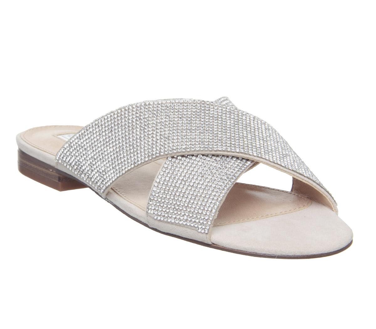 OFFICEStardust- Cross Strap MuleDiamante
