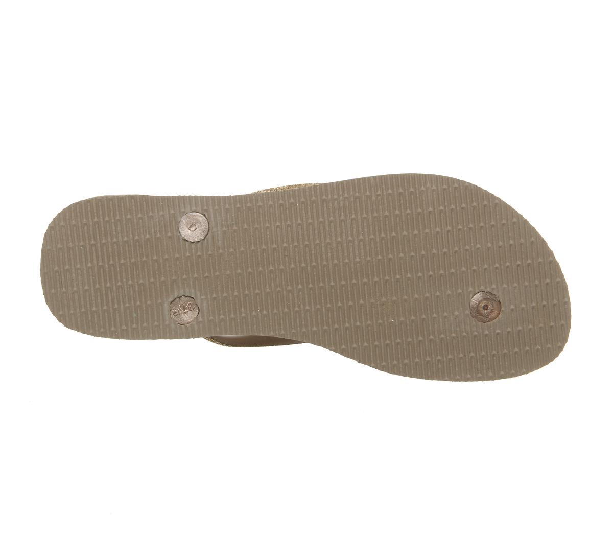 HavaianasSlim Glitter Flip FlopsRose Gold