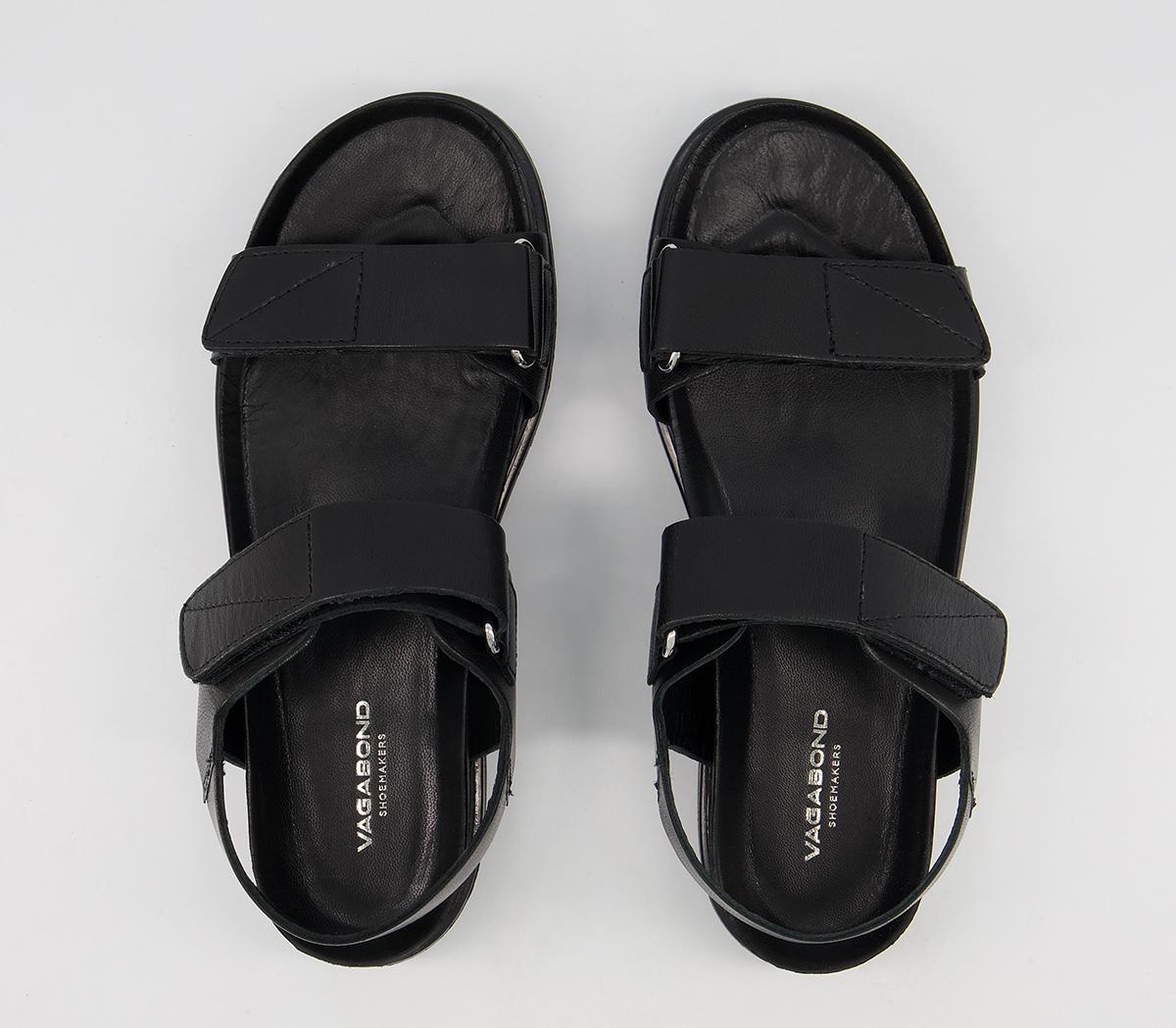 Vagabond Shoemakers Erin Two Strap Sandals Vagabond Shoemakers Erin Two Strap Sandals Black