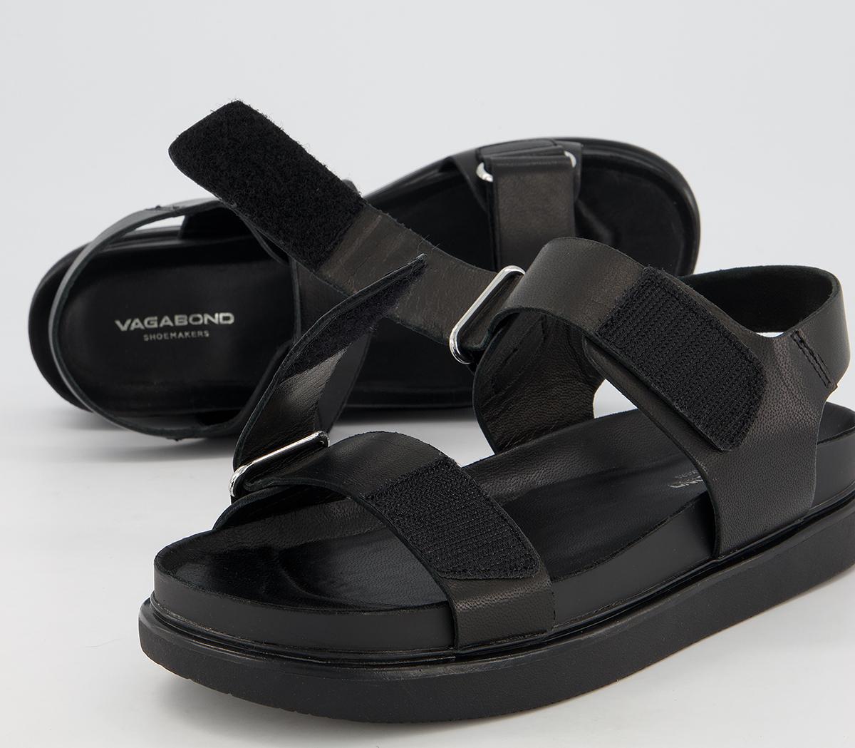 Vagabond Shoemakers Erin Two Strap Sandals Vagabond Shoemakers Erin Two Strap Sandals Black