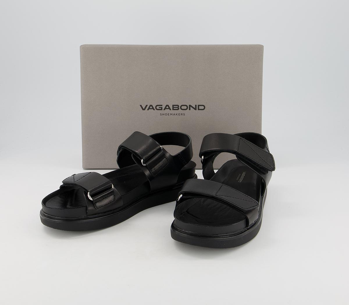 Vagabond Shoemakers Erin Two Strap Sandals Vagabond Shoemakers Erin Two Strap Sandals Black