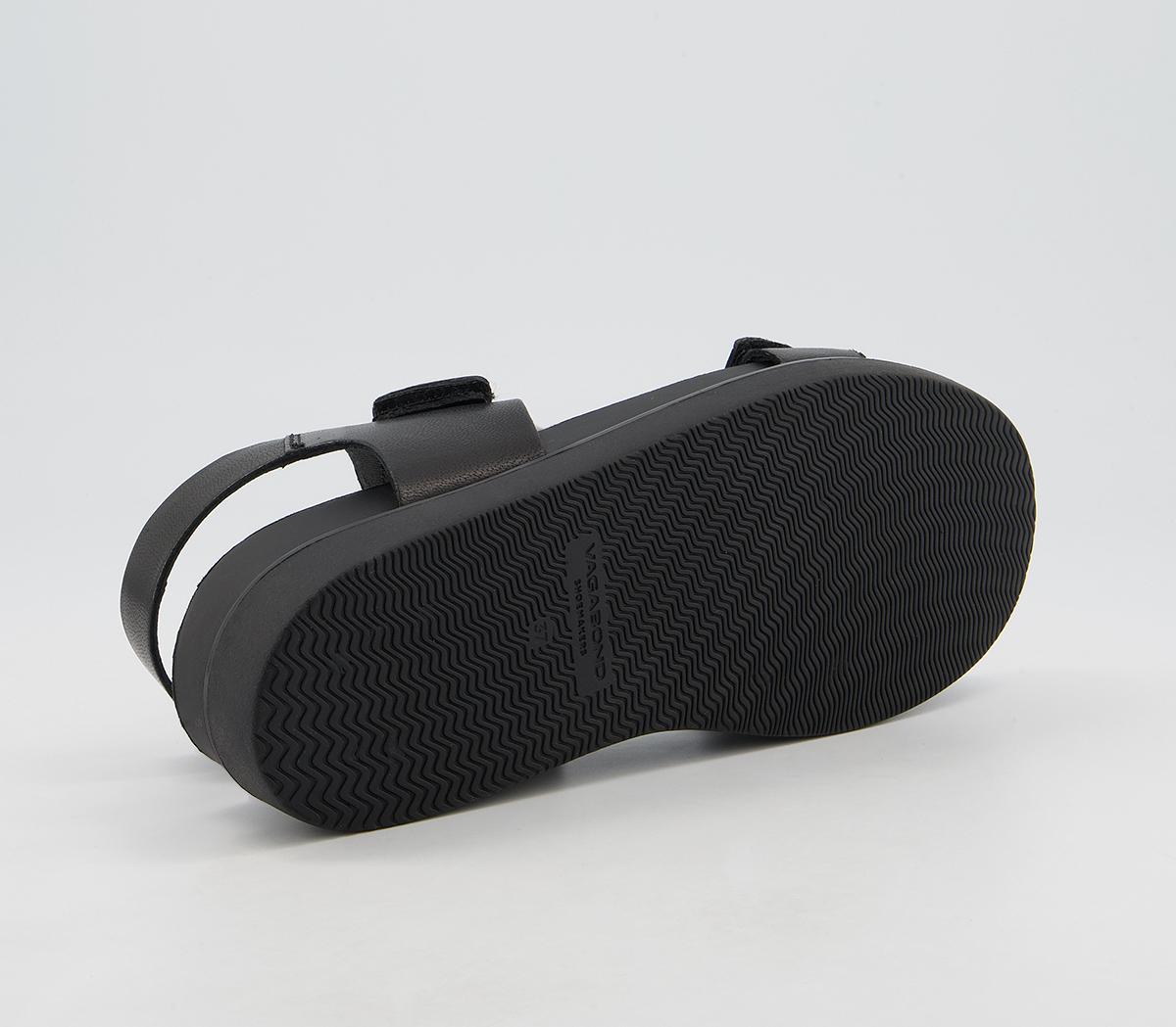 Vagabond Shoemakers Erin Two Strap Sandals Vagabond Shoemakers Erin Two Strap Sandals Black