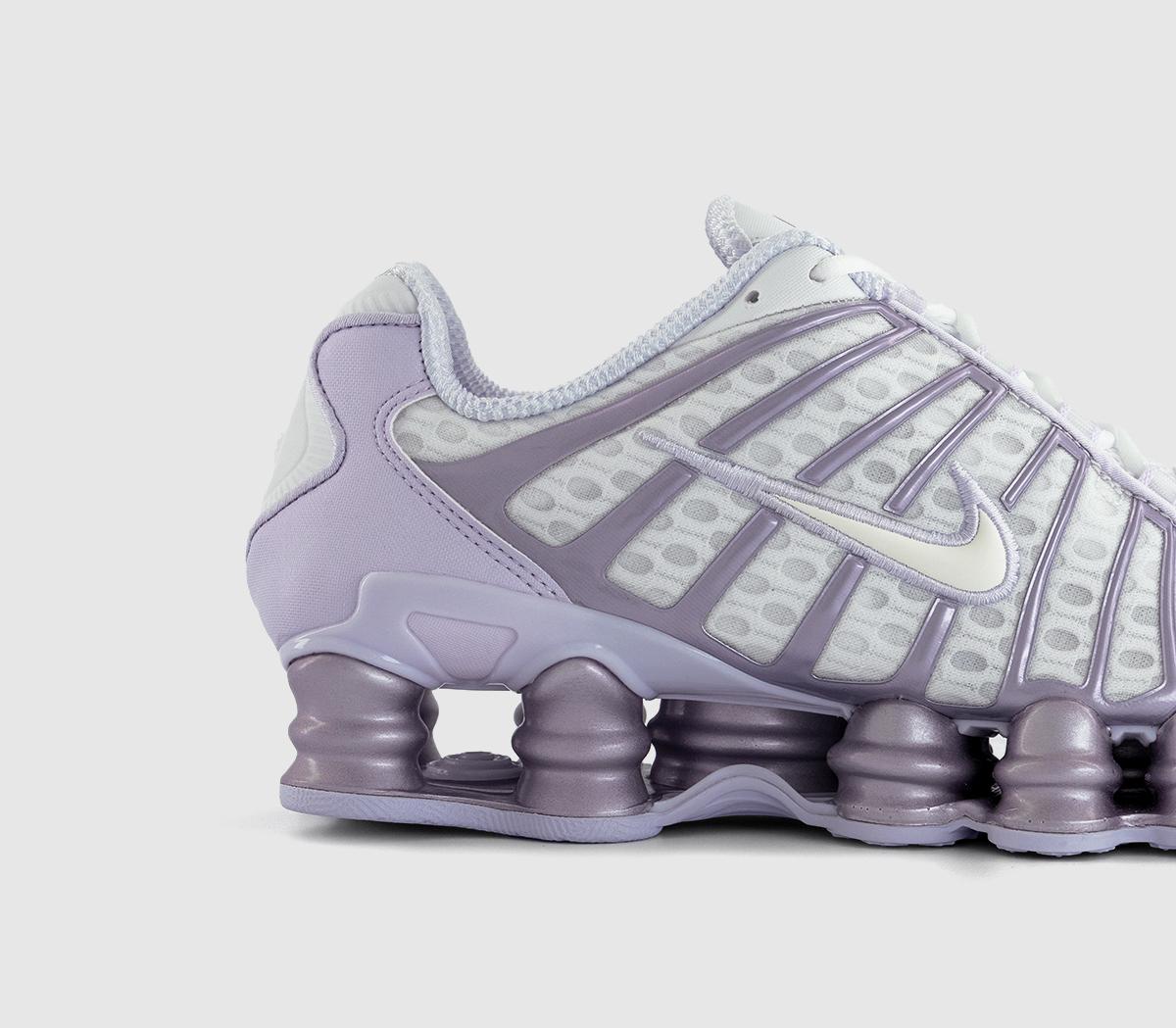 Nike Shox TL Trainers Nike Shox TL Trainers Summit White Sail Barely Grape