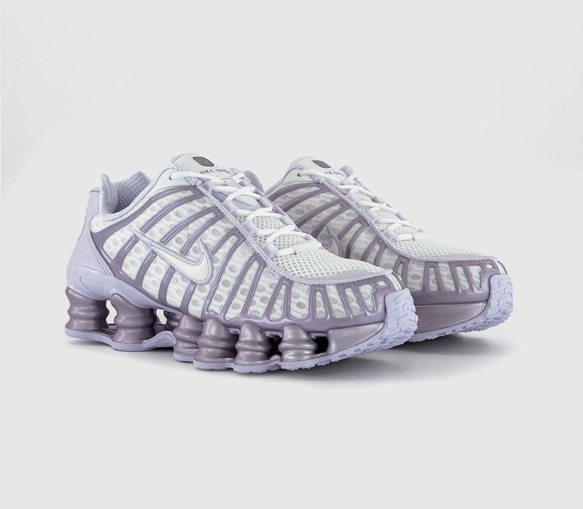 Nike Shox TL Trainers Nike Shox TL Trainers Summit White Sail Barely Grape