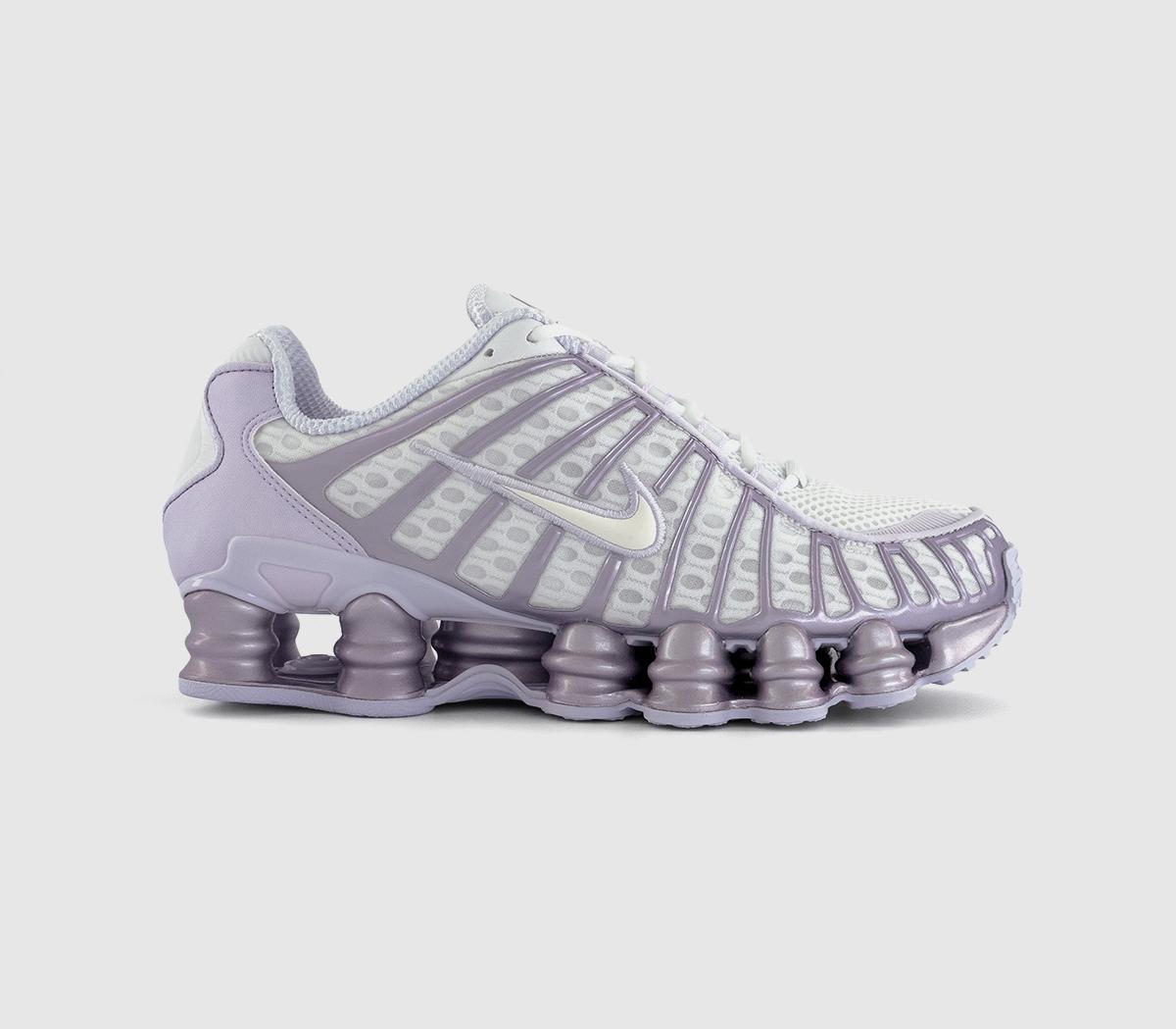NikeShox TL Trainers NikeShox TL TrainersSummit White Sail Barely Grape