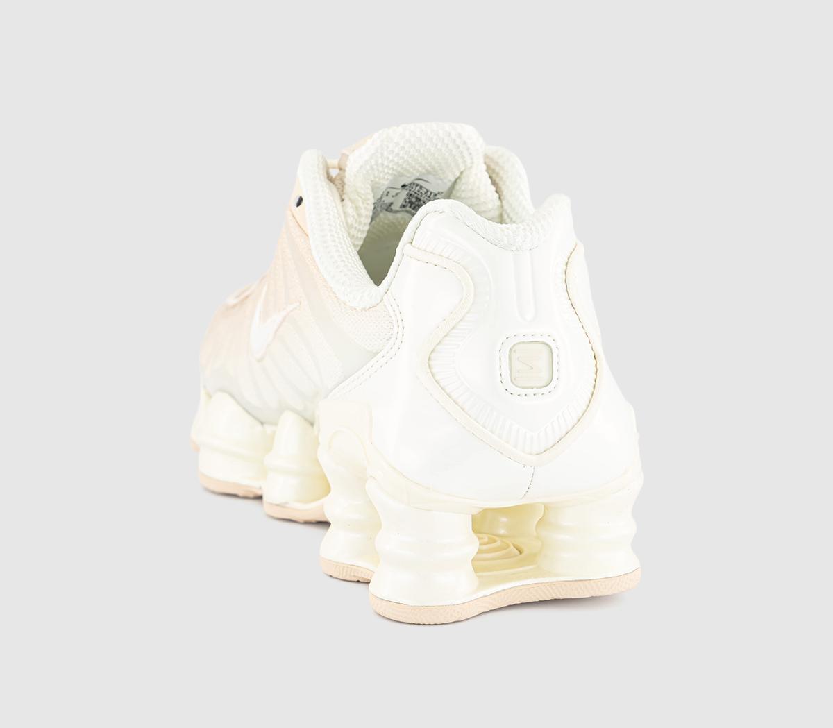 NikeShox TL TrainersPearl White Soft Pearl Particle Pink
