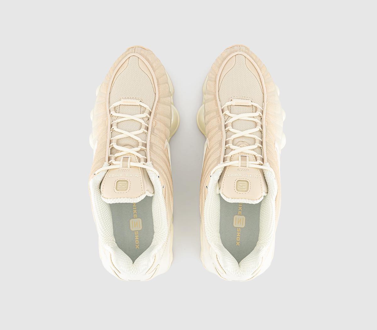 NikeShox TL TrainersPearl White Soft Pearl Particle Pink