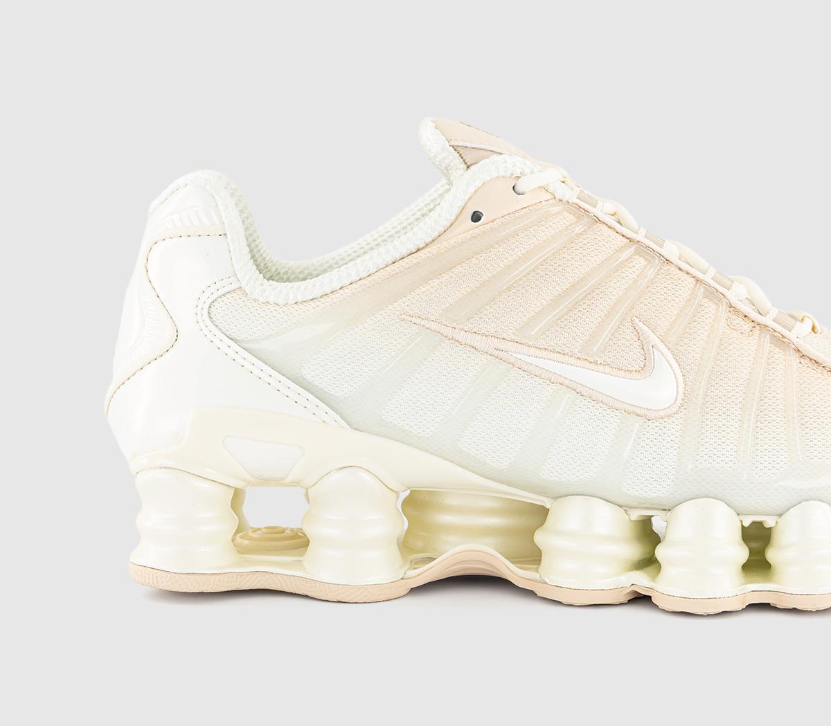 NikeShox TL TrainersPearl White Soft Pearl Particle Pink