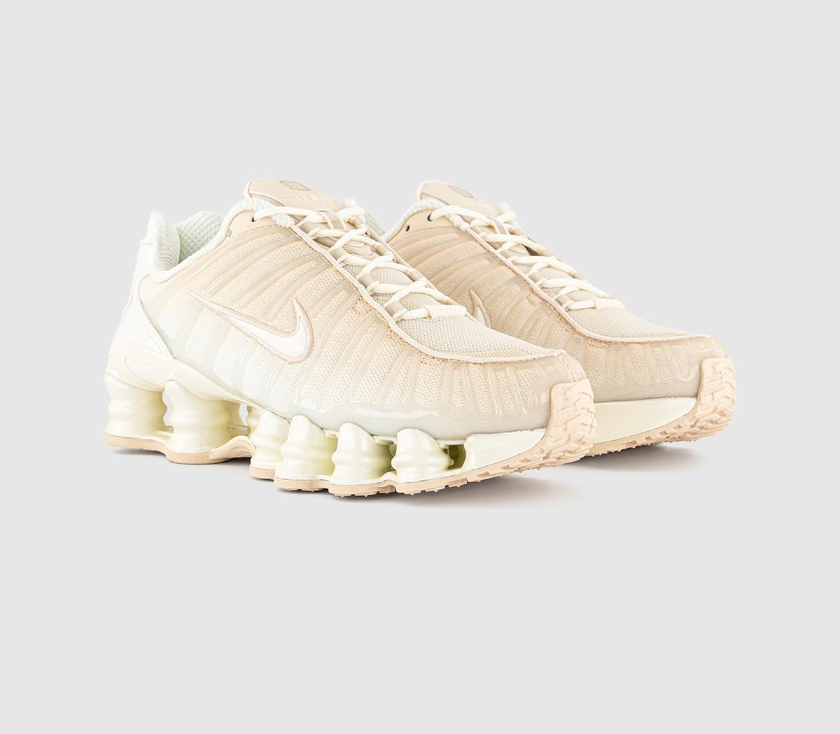 NikeShox TL TrainersPearl White Soft Pearl Particle Pink