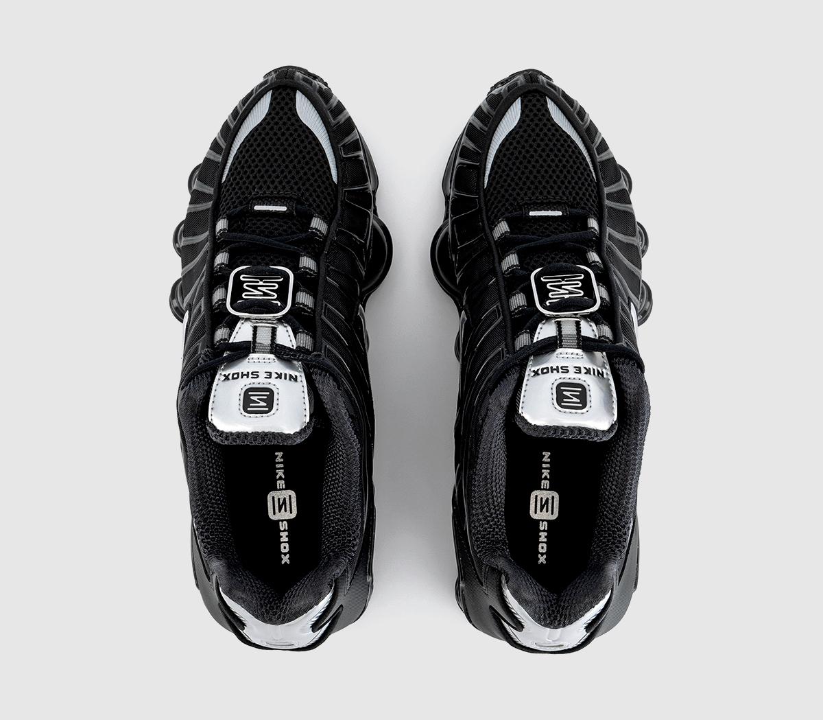 NikeShox TL Trainers NikeShox TL TrainersOff Noir Metallic Silver