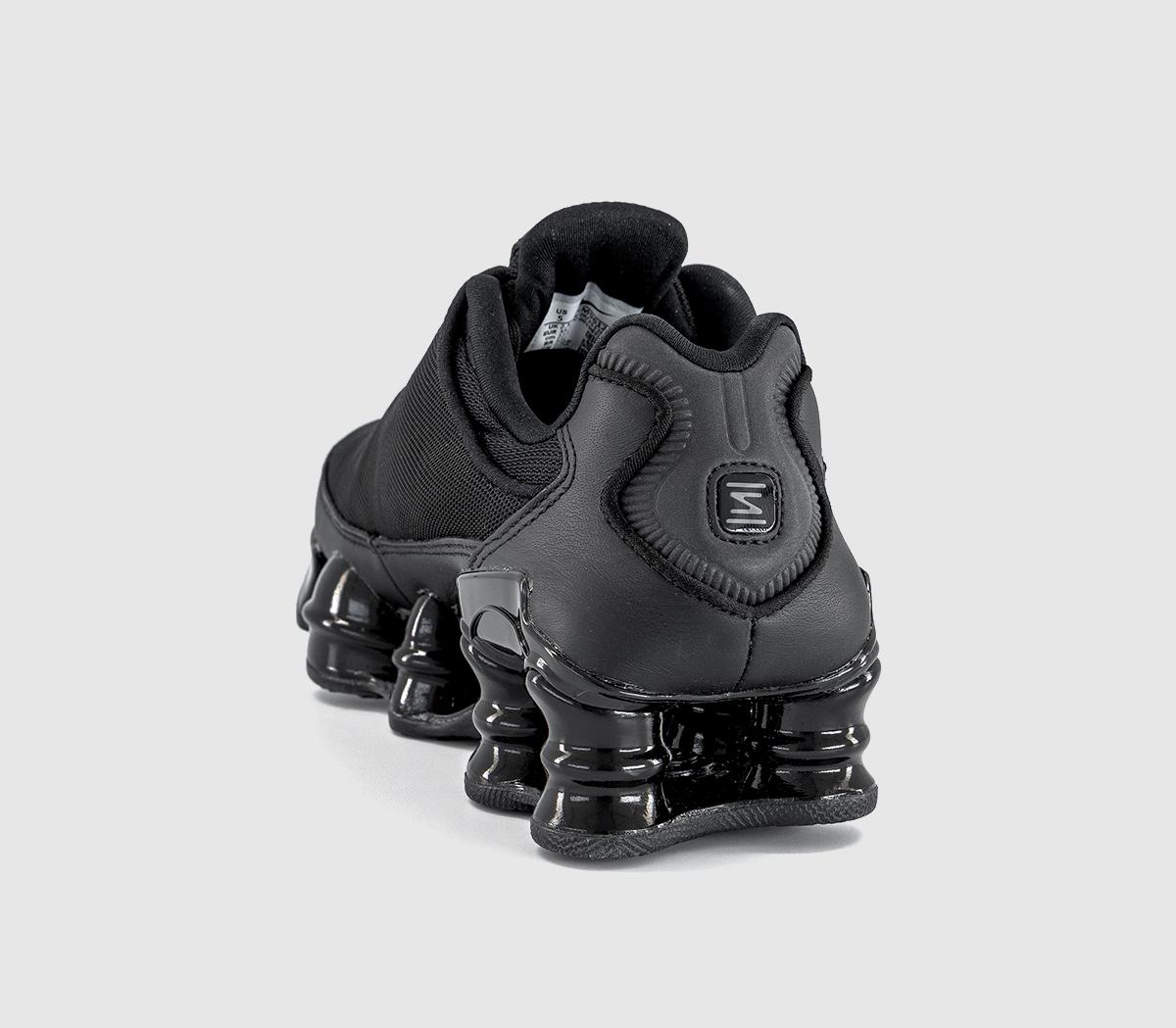 NikeShox TL TrainersBlack Black Cave Stone