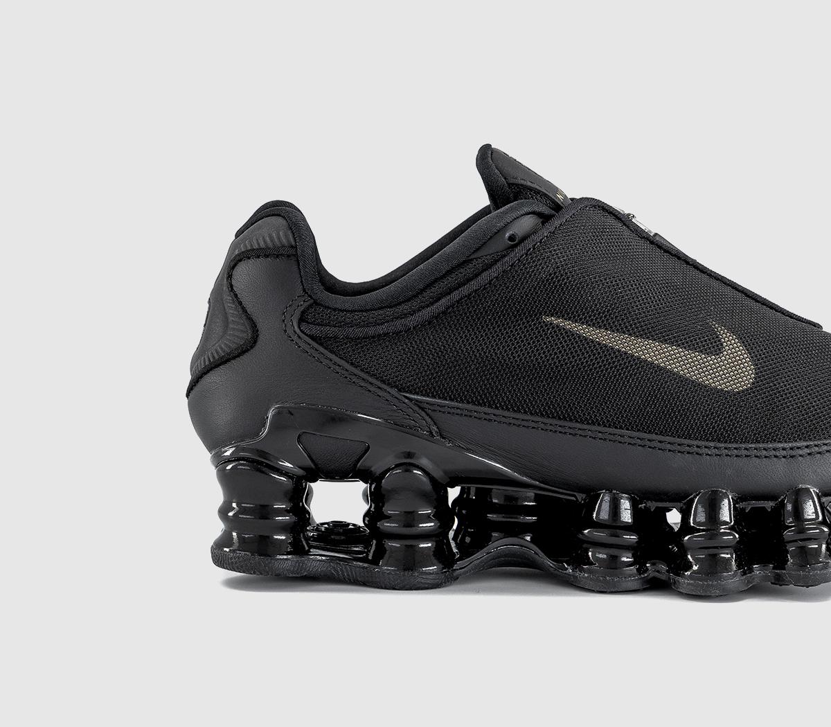 NikeShox TL TrainersBlack Black Cave Stone