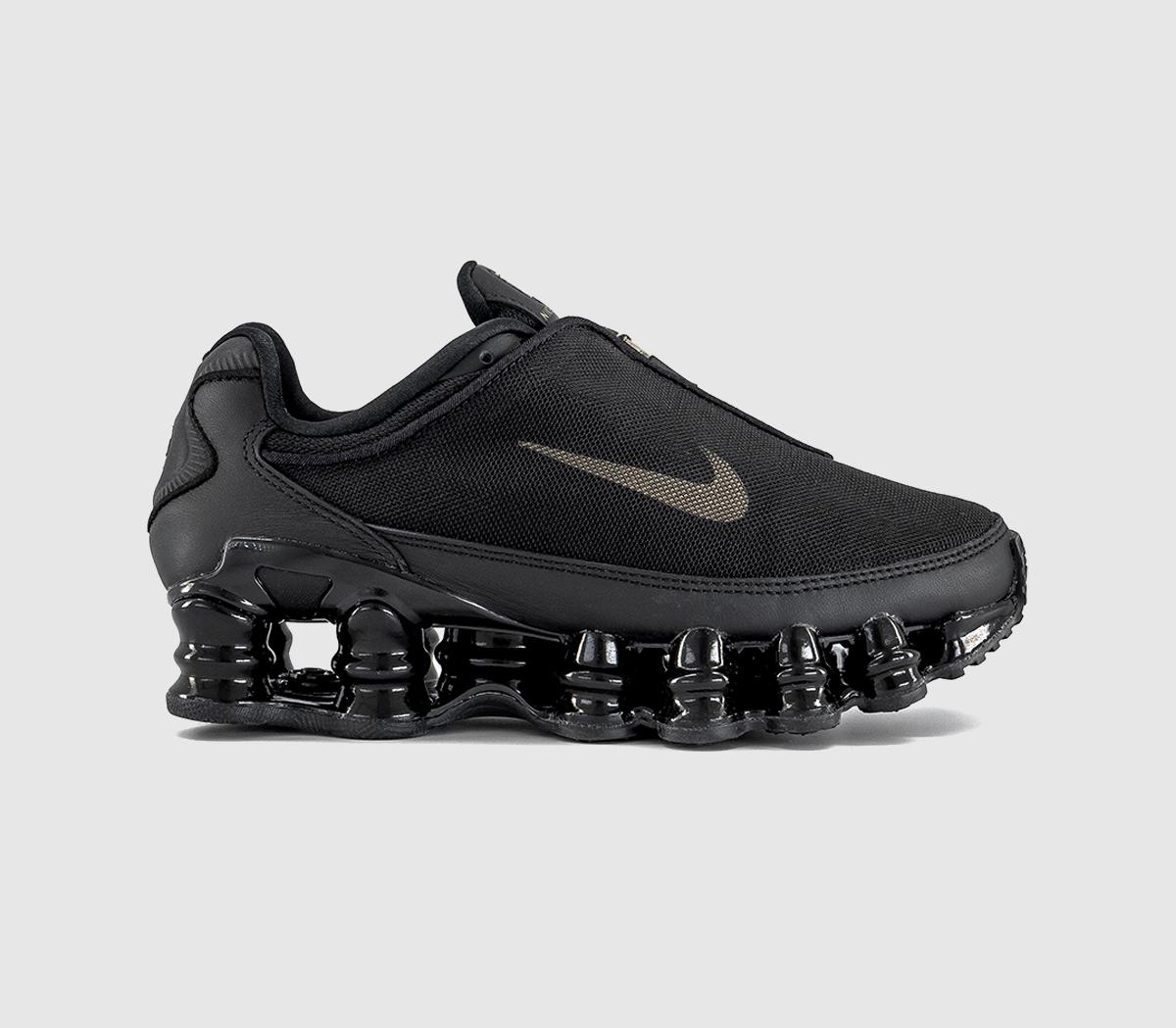 NikeShox TL TrainersBlack Black Cave Stone