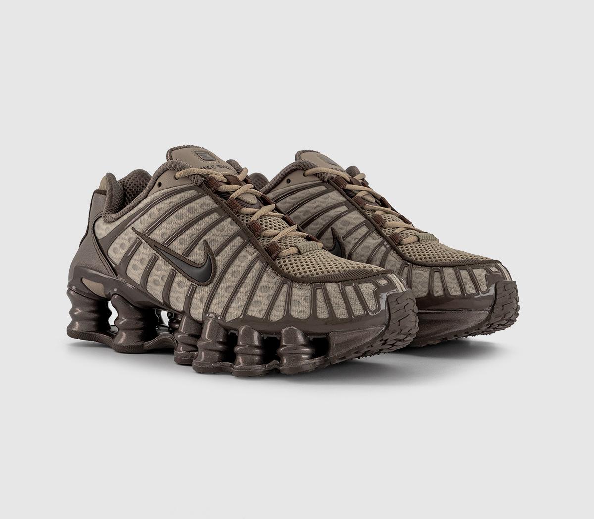 Nike Shox TL Trainers Khaki Off Noir Ironstone Women s Trainers Nike Shox TL Trainers Khaki Off Noir Ironstone Women s Trainers