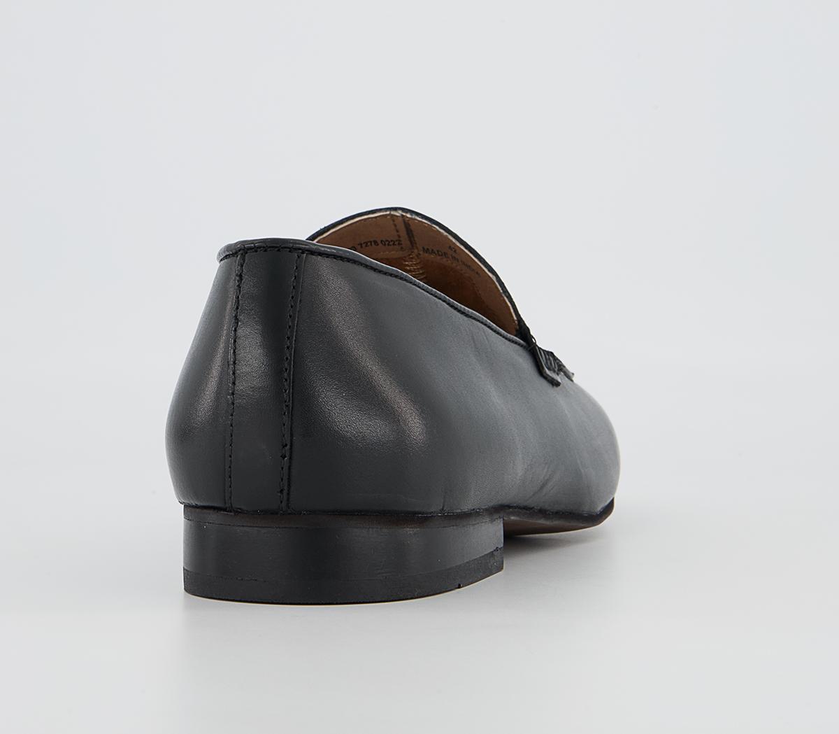 Hudson London Bolton Tassel Loafers Hudson London Bolton Tassel Loafers Black Leather
