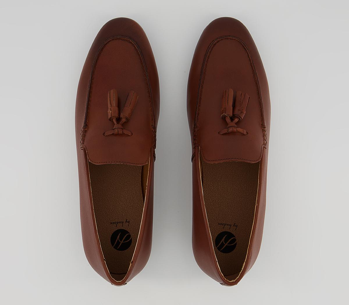 Hudson London Bolton Tassel Loafers Hudson London Bolton Tassel Loafers Tan