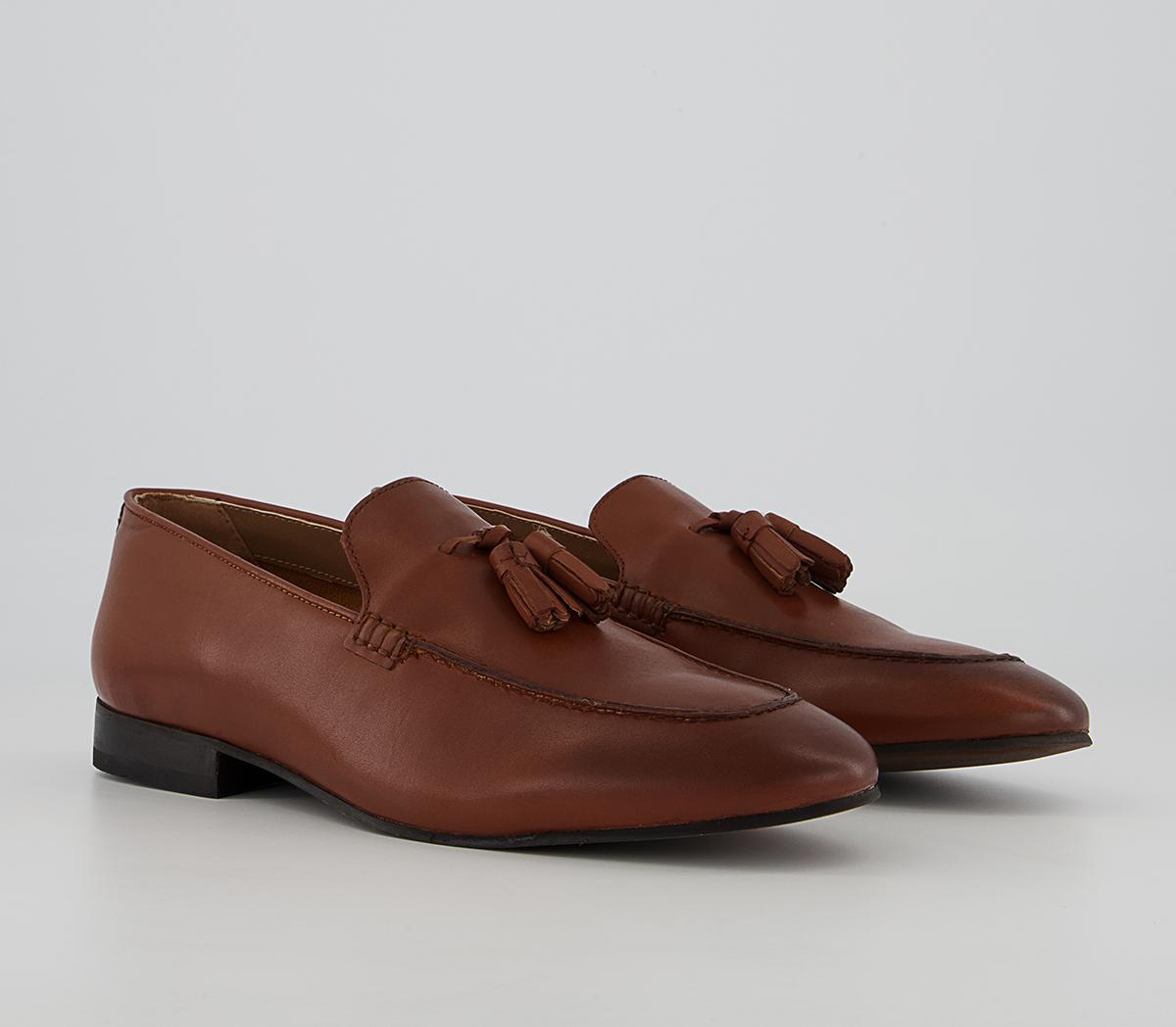 Hudson London Bolton Tassel Loafers Hudson London Bolton Tassel Loafers Tan