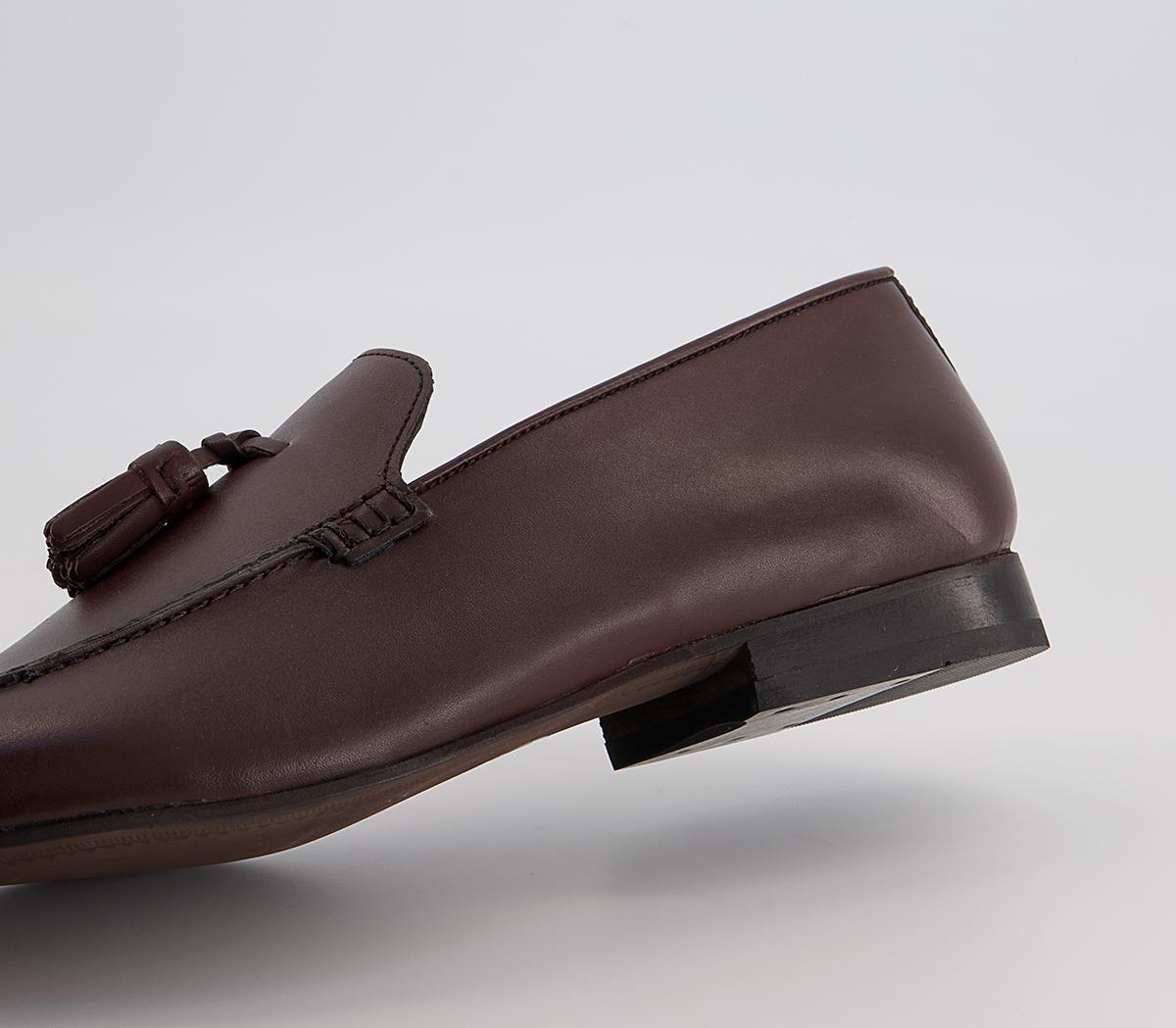 Hudson London Bolton Tassel Loafers Hudson London Bolton Tassel Loafers Brown Leather