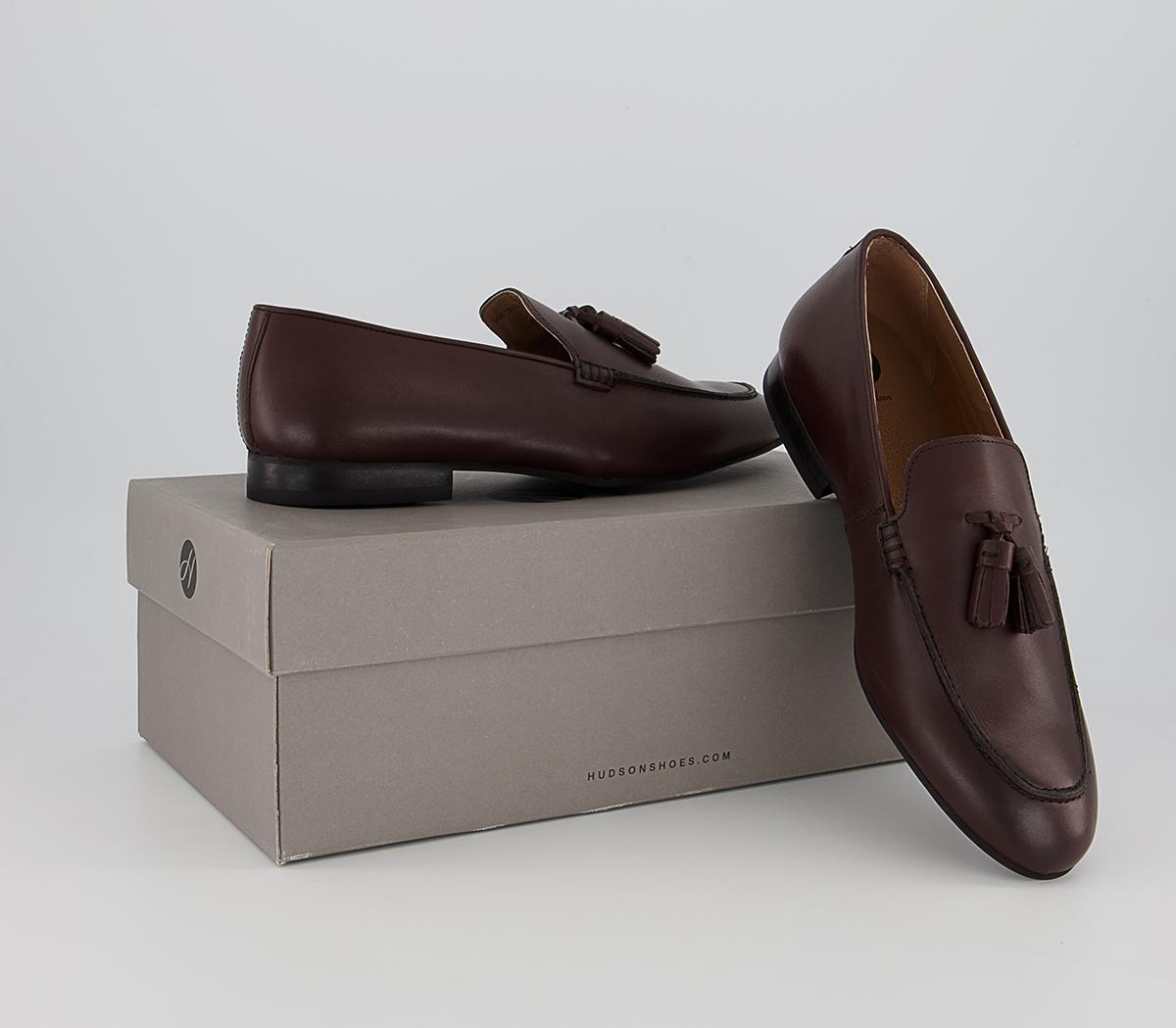 Hudson London Bolton Tassel Loafers Hudson London Bolton Tassel Loafers Brown Leather